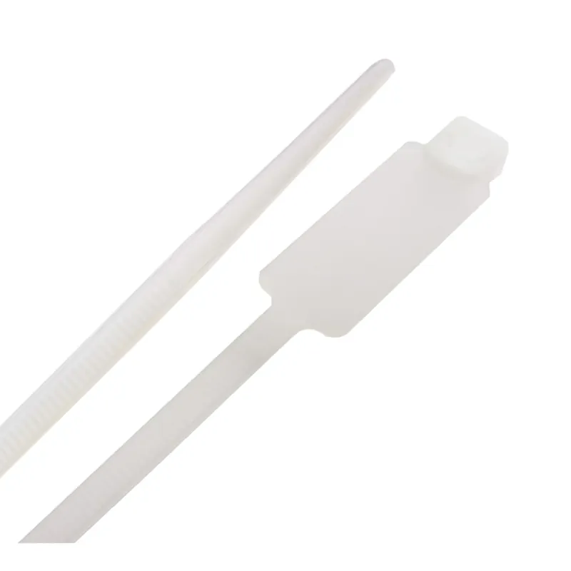 Steel Grip 8 In. L White Cable Tie 25 Pk