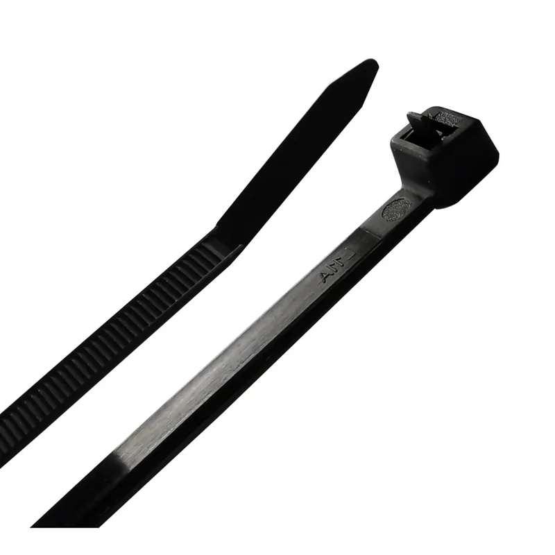 Steel Grip 8 In. L Black Reusable Tie Strap 25 Pk