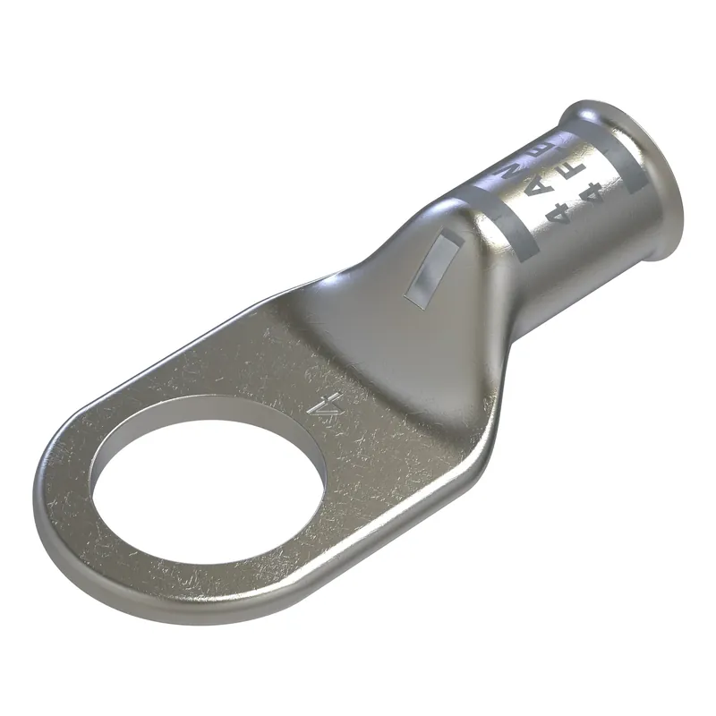 Gardner Bender 4 AWG Electrical Lug Silver 2 Pk