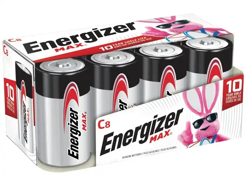 Alkaline C Battery (8-Pack)
