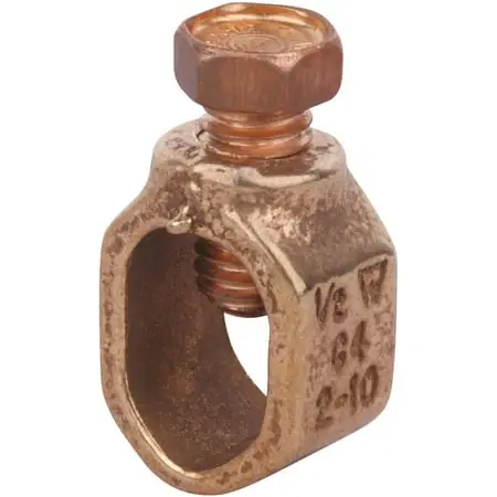 Halex 93591 1/2 Inch Bronze Ground Rod Clamp