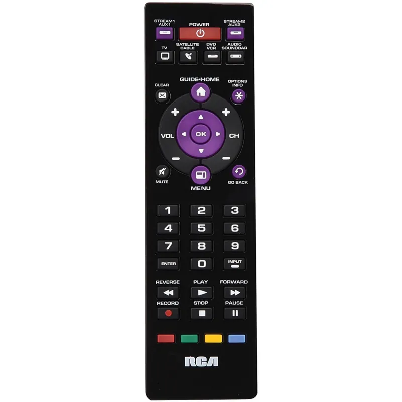 Rcrpst06gbe Programmable Universal Remote Control For 6 Devices