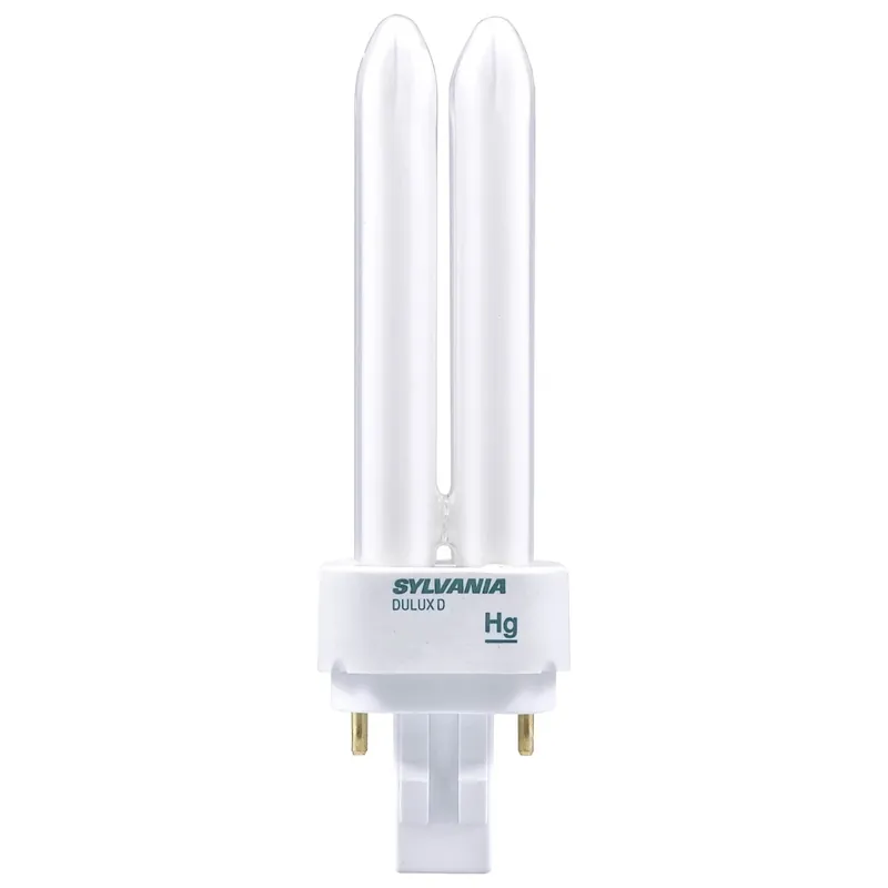 Sylvania Dulux 18 W Tubular 1.38 In. D X 1.38 In. L CFL Bulb White Tubular 4100 K 1 Pk
