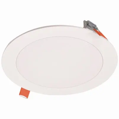 LED Retrofit Light Kit, Direct Mount, White, Up To 1000 Lumens, 6 In. Round