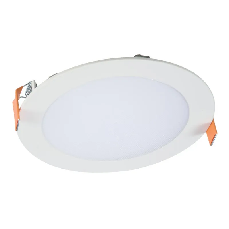 Halo HLB6 Canless LED Downlight – 13.5W, 120V, Matte White, Ultra‑Thin Design