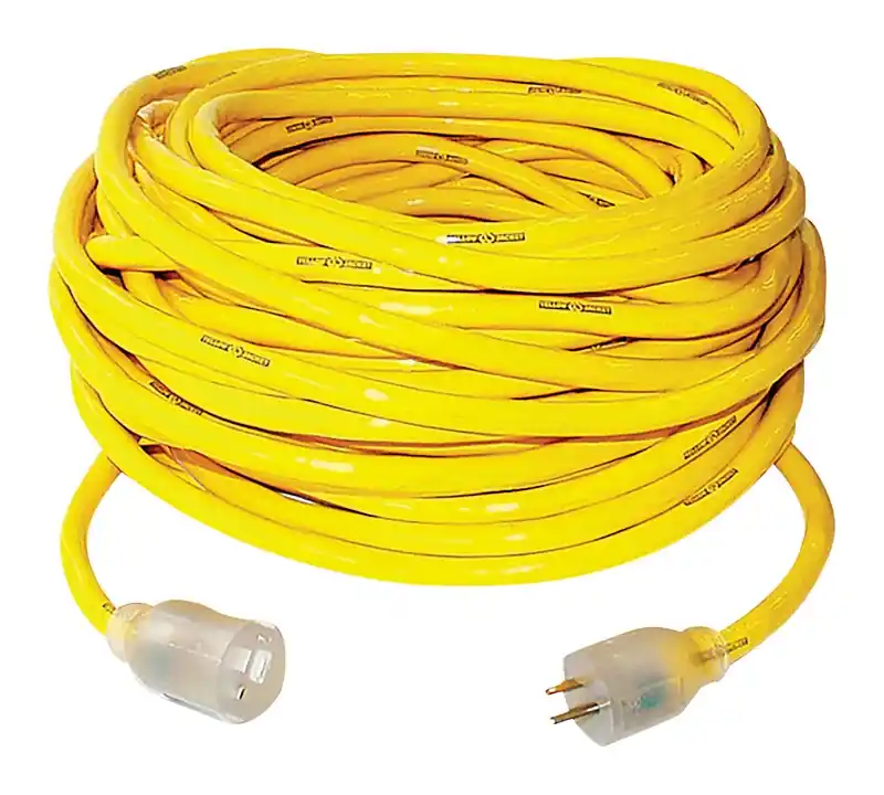 Yellow Jacket Extension Cord, 15A 10-Gauge, 50 Ft.