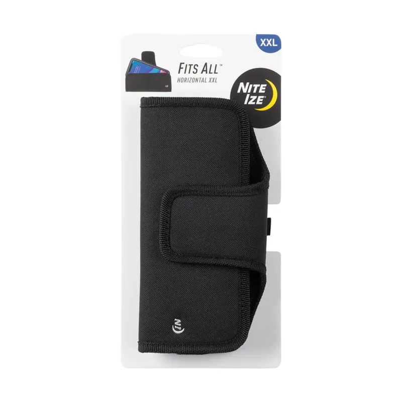 Fits All Black Horizontal Cell Phone Holder For All Smartphones - Xxl Size
