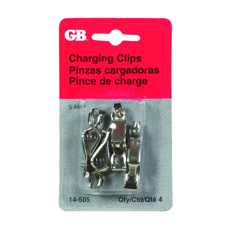 Gardner Bender 5 Amps Battery Charging Clips 4 Pk