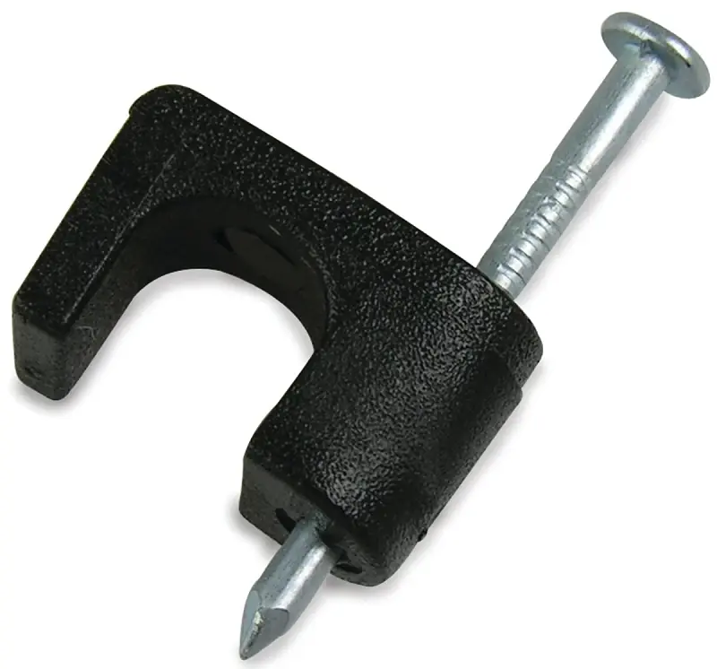 Gardner Bender 1/4 In. W Plastic Insulated Coaxial Staple 50 Pk