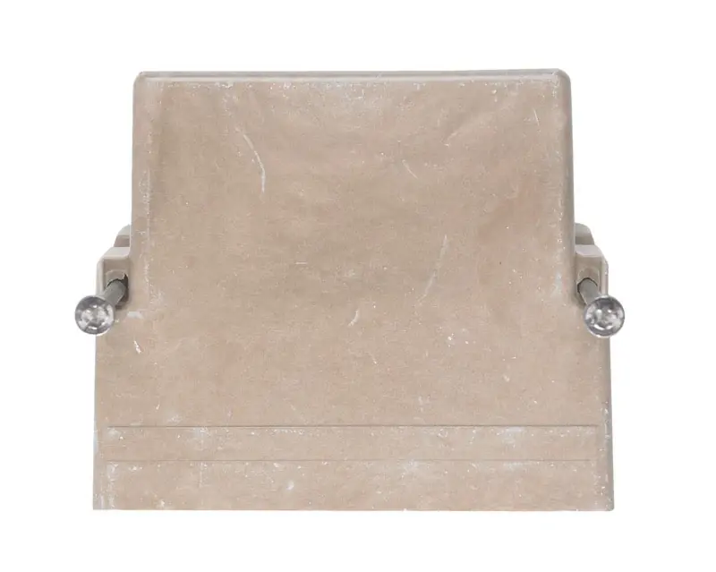 Fiberglass 20-1/2 Cu In Rectangle 1 Gang Outlet Box Off White