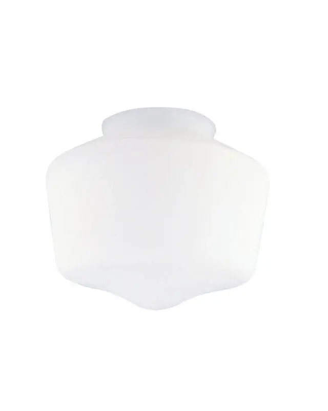 Westinghouse Schoolhouse White Glass Lamp Shade 1 Pk