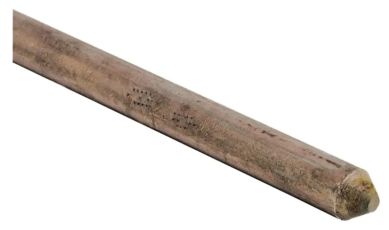 1/2 Inch X 8 Feet Copper Grounding Rod - Erico Model 611380upc
