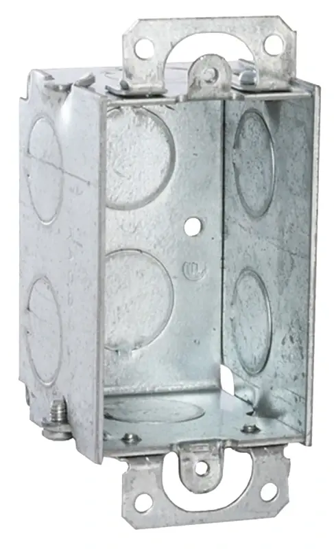 Gangable Switch Box, 3 X 2 In. Deep