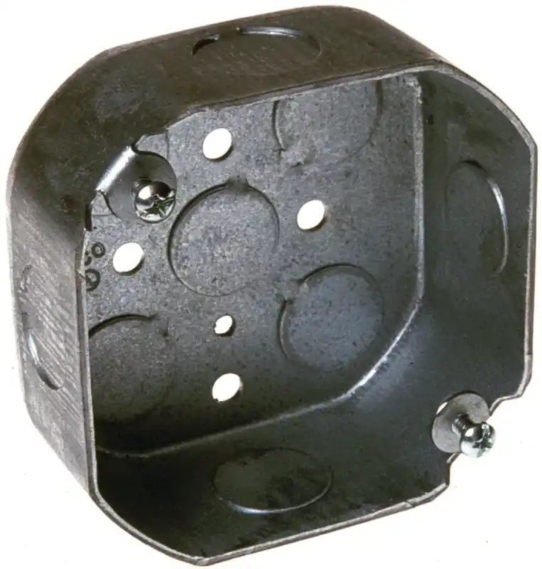 Octagon Electrical Box, 4 X 1-1/2 In. Deep