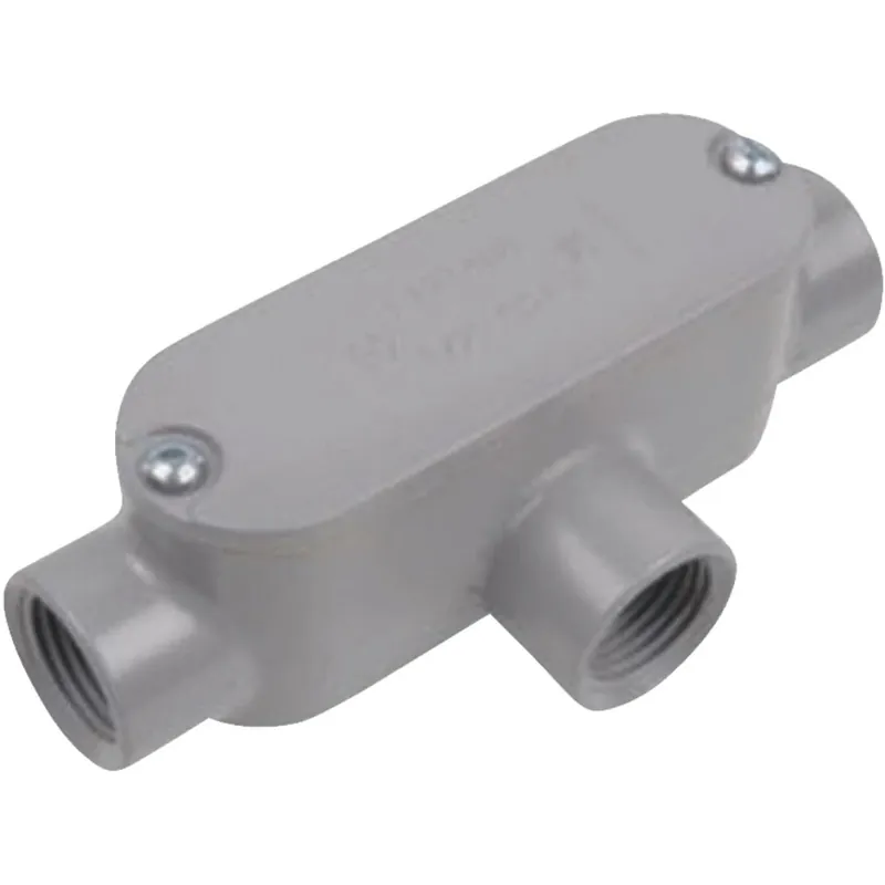 3/4-inch Rigid/imc Oval Conduit Fitting, Die-cast Aluminum, Type T