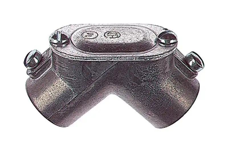 Steel City 1/2 In. 31 D Die-Cast Zinc Electrical Conduit Elbow For EMT 1 PK