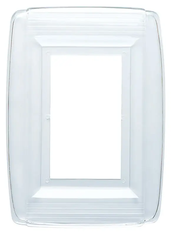 Westinghouse Clear 1 Gang Plastic Wall Plate 1 Pk