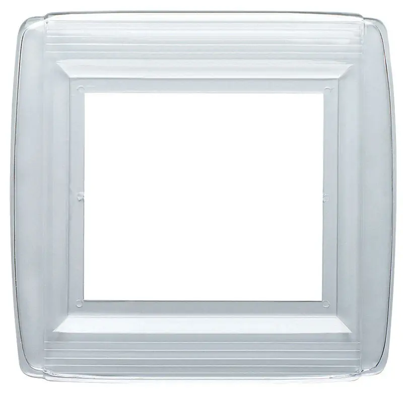 Westinghouse Clear 2 Gang Plastic Wall Plate Shield 1 Pk