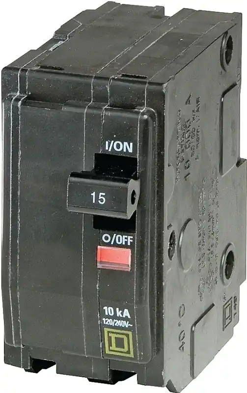 QO 15-Amp Two-Pole Circuit Breaker