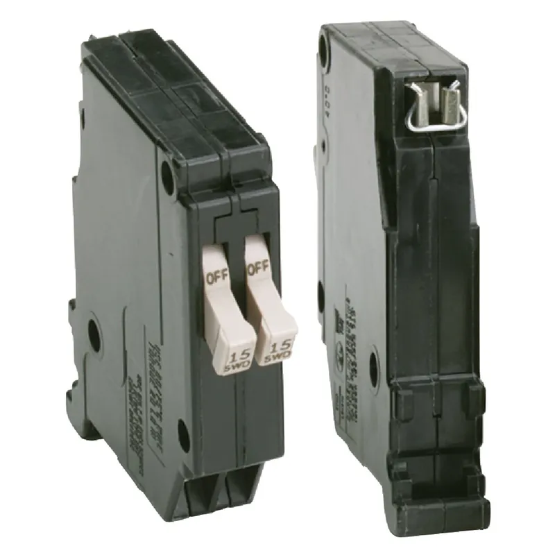 Cutler Hammer Tandem Single-Pole Circuit Breaker, 20A