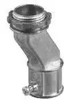 3/4-inch Emt Offset Connector, Die Cast Zinc, Set Screw Type For Electrical Metallic Tubing
