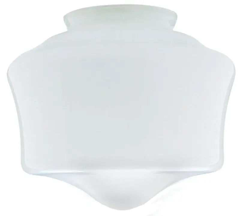 Westinghouse Schoolhouse White Glass Lamp Shade 1 Pk