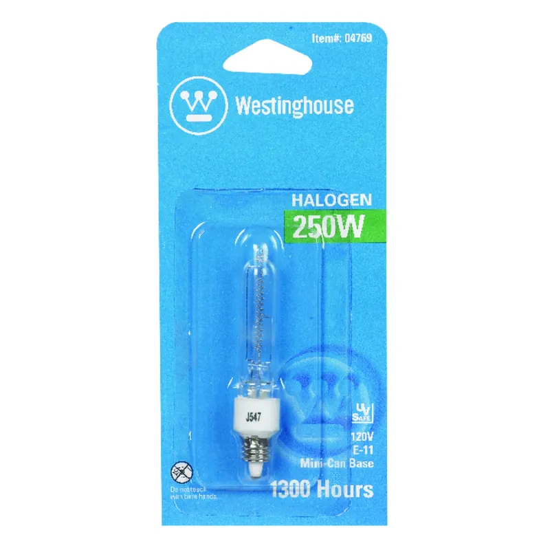 Westinghouse 250 W T4 Halogen Bulb 4,250 Lm White 1 Pk