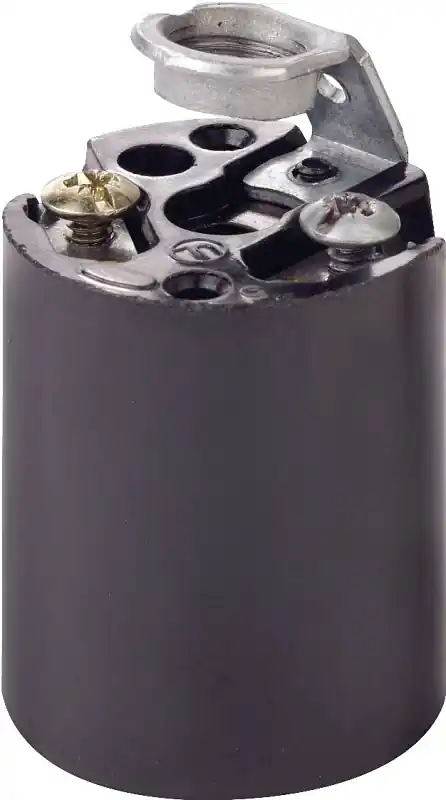 Leviton Phenolic Incandescent Medium Base Keyless Socket 1 Pk