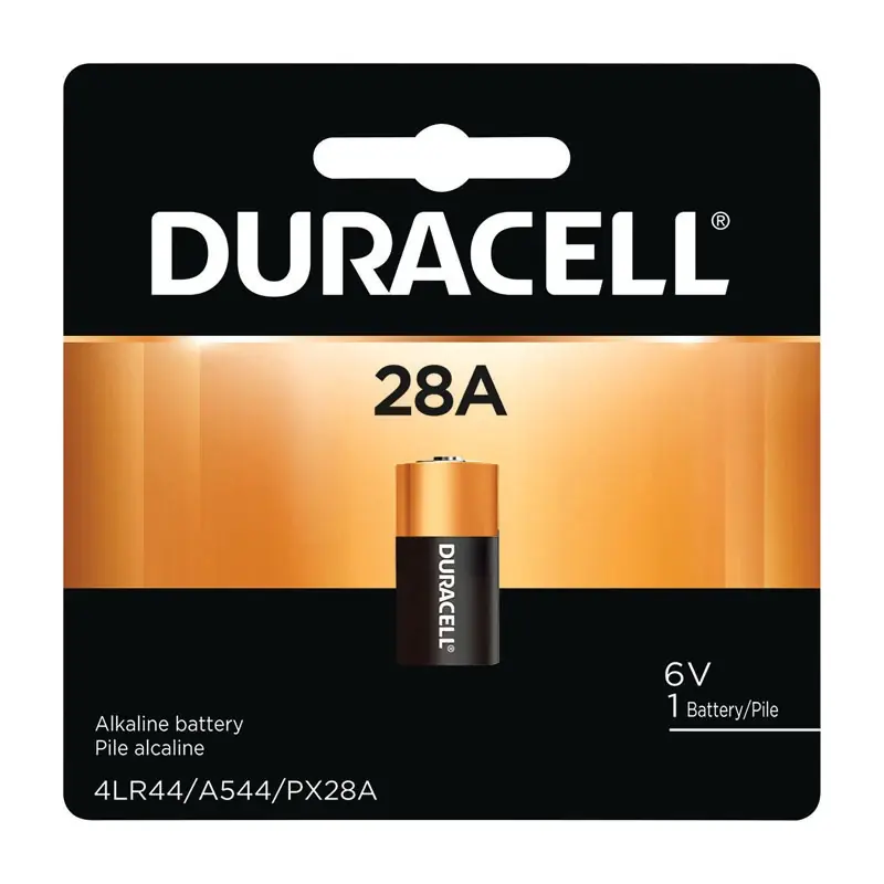 Duracell Alkaline 28A 6 V 105 MAh Medical Battery 1 Pk