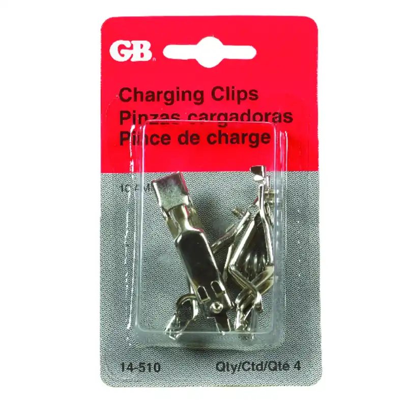 Gardner Bender 10 Amps Battery Charging Clips 4 Pk