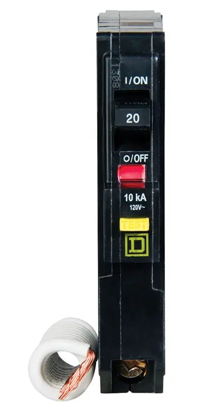 QO 20-Amp Ground Fault Circuit Breaker