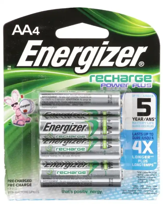 Energizer NiMH AA 1.2 V 2.3 MAh Rechargeable Battery 4 Pk