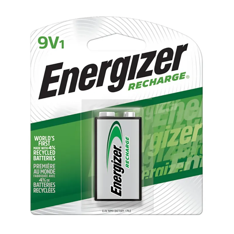 Energizer Recharge NiMH 9-Volt 1.2 V 150 MAh Rechargeable Battery NH22NBP 1 Pk