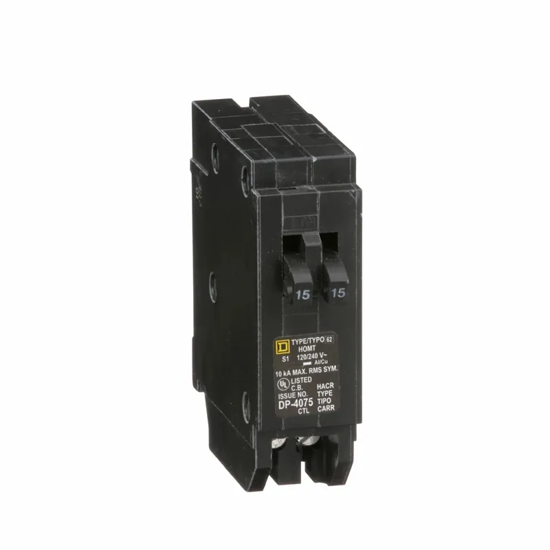 Homeline 15-Amp Single-Pole Tandem Circuit Breaker