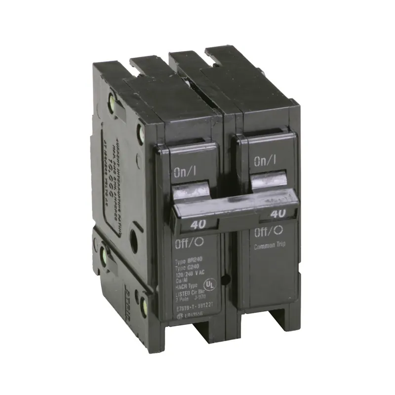 Double-Pole Interchangeable Circuit Breaker, 40A