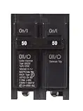 Double Pole Circuit Breaker 50 Amp Br250 For Electrical Systems