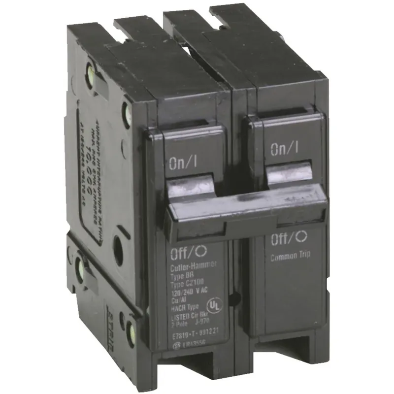 Br 60a Double Pole Interchangeable Circuit Breaker For 120/240v Systems
