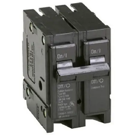 Br2100 Double Pole Interchangeable Circuit Breaker, 120/240v, 100-amp