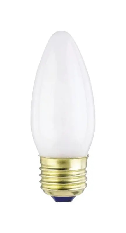 Westinghouse 25 W B11 Decorative Incandescent Bulb E26 (Medium) Warm White 2 Pk