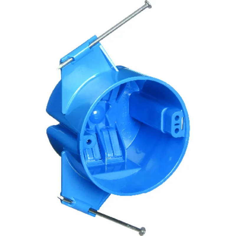 50 Lb. Rated Nail-on Pvc Molded Ceiling Box, 18 Cu. In., Blue