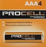 Procell Size AAA Alkaline Battery (PC2400BKD) - 24 Pack