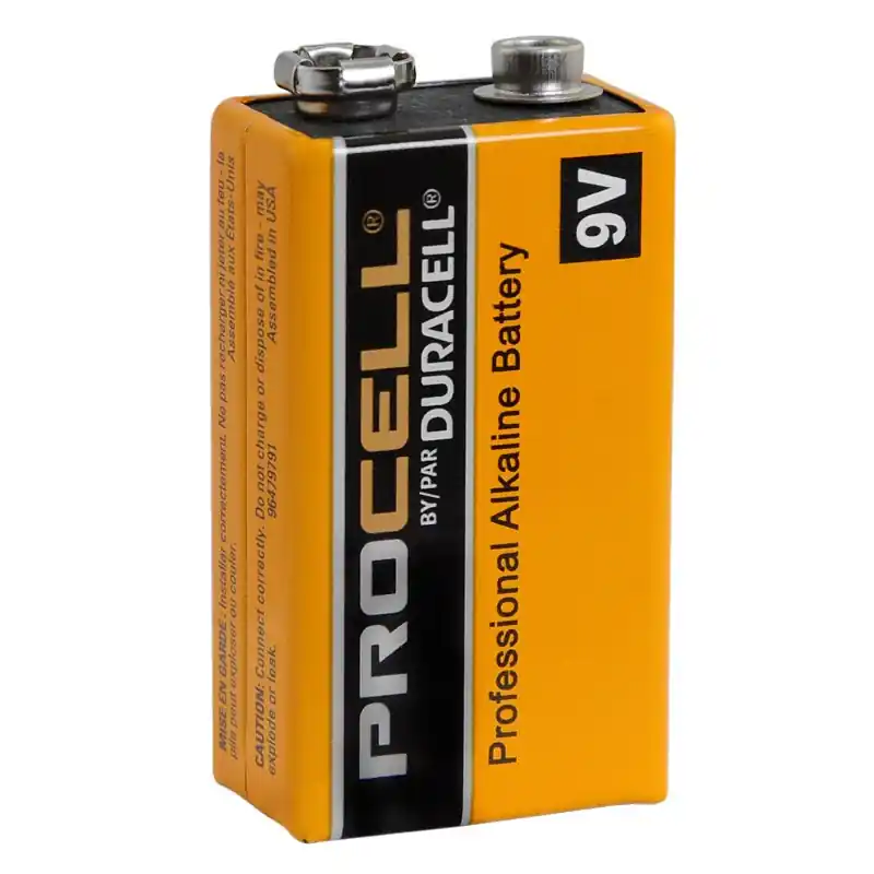 Duracell Procell Professional Alkaline General Purpose Battery - 565 MAh - 9V - Alkaline - 9 V DC