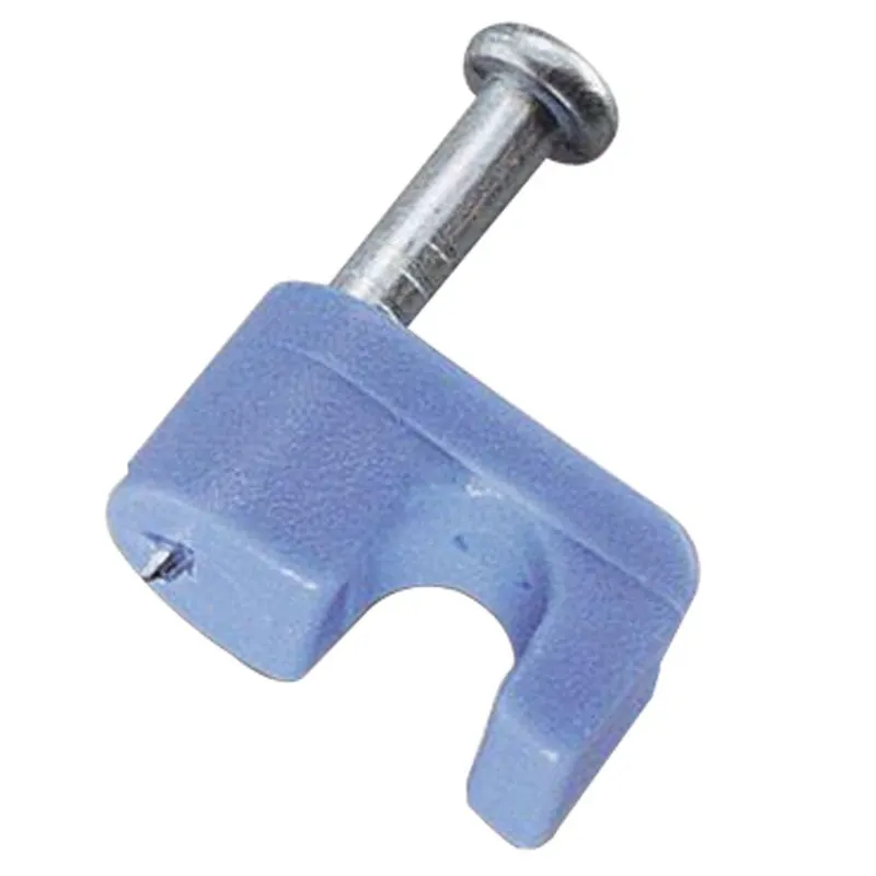 Blue Polyethylene Staples For UTP Cat 5 And Cat 3 Data/Voice Cable (25-Pack)