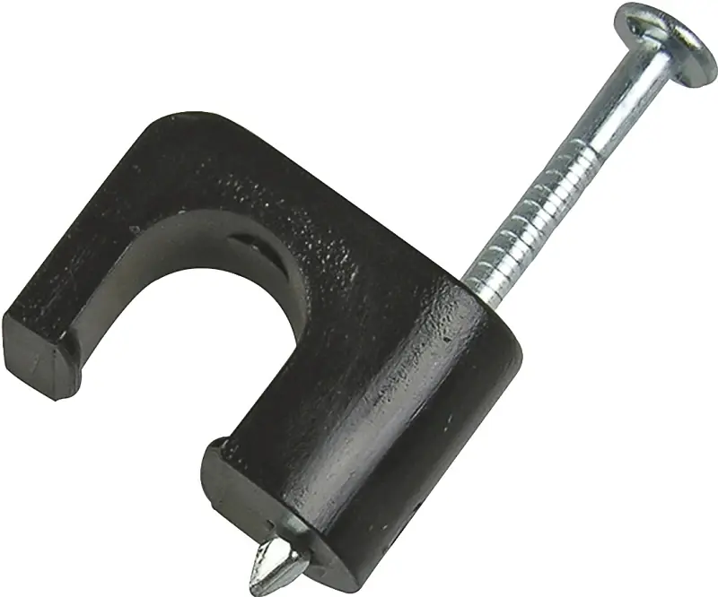 Gardner Bender 1/4 In. W Plastic Insulated Coaxial Staple 1 Pk