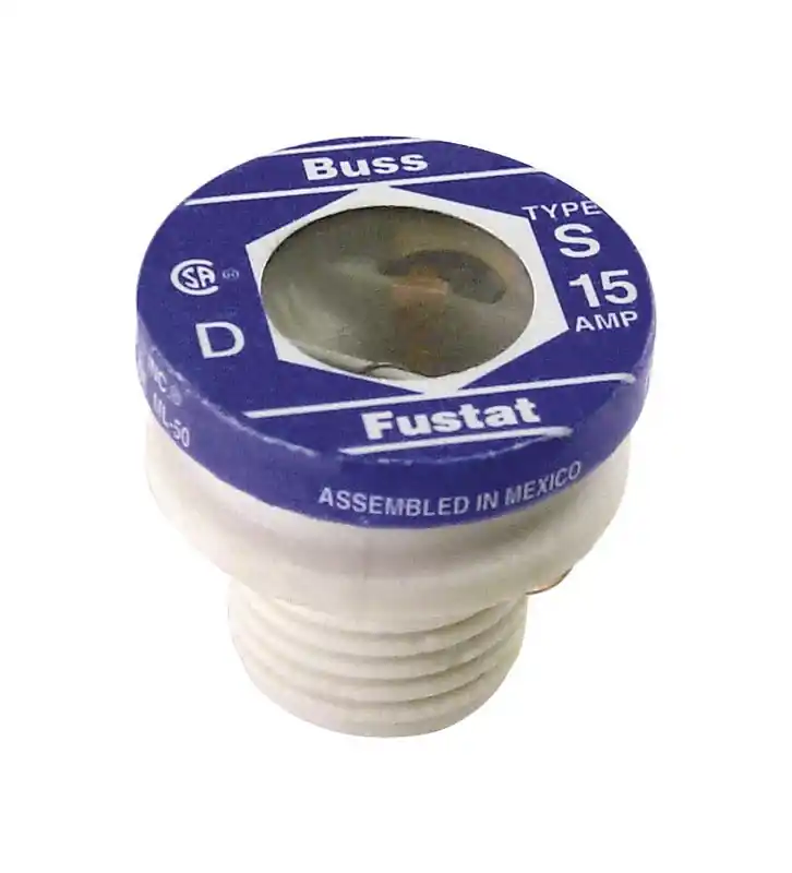 Bussmann 15 Amps Plug Fuse 2 Pk
