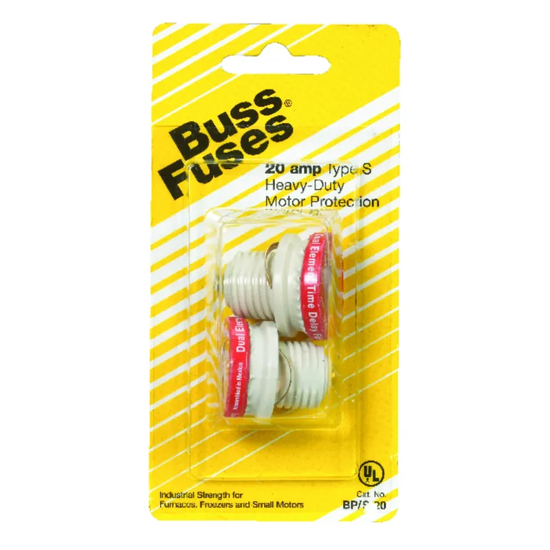 Bussmann 20 Amps Plug Fuse 2 Pk