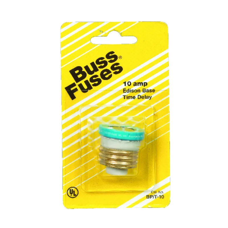 Bussmann 10 Amps Time Delay Plug Fuse 1 Pk