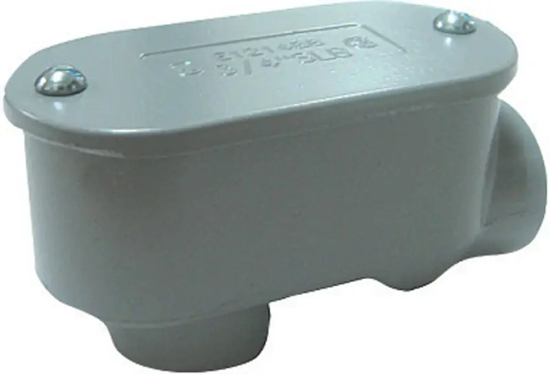 Sigma Engineered Solutions ProConnex 1/2 In. D Die-Cast Aluminum Service Entrance Elbow For Rigid 1