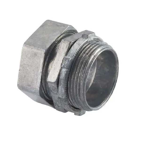 1 Inch Compression Emt Conduit Connector - Model 02310 - Zinc Material