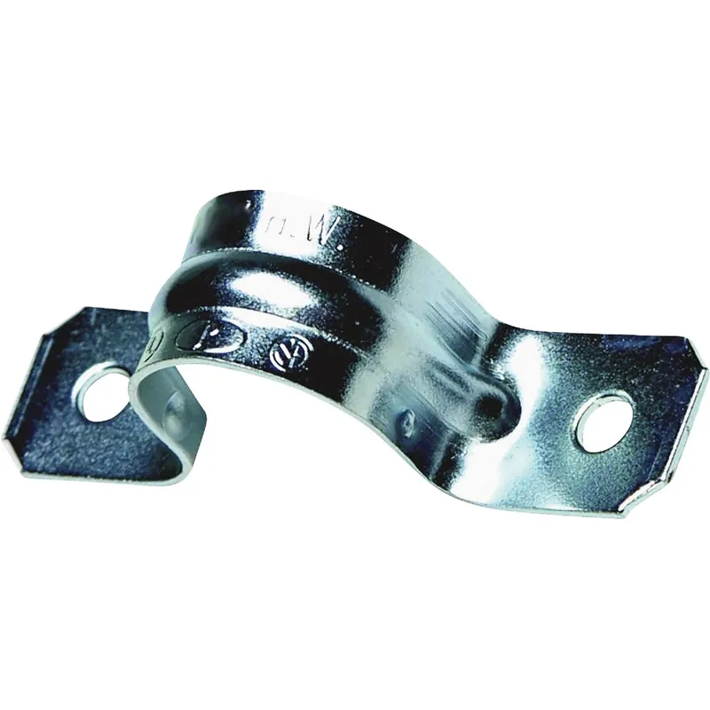 Sigma Engineered Solutions ProConnex 2-1/2 In. D Zinc-Plated Steel 2 Hole Strap 1 Pk